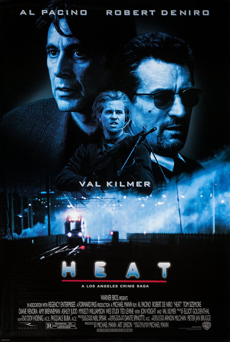 LASTEXITshirts's tweet image. There's only one film choice for me tonight, 'Heat' starting at 9pm on GREAT! Movies.

If you had to walk out on something in 30 seconds flat, what would be in your 'go' bag?
- Jamie
