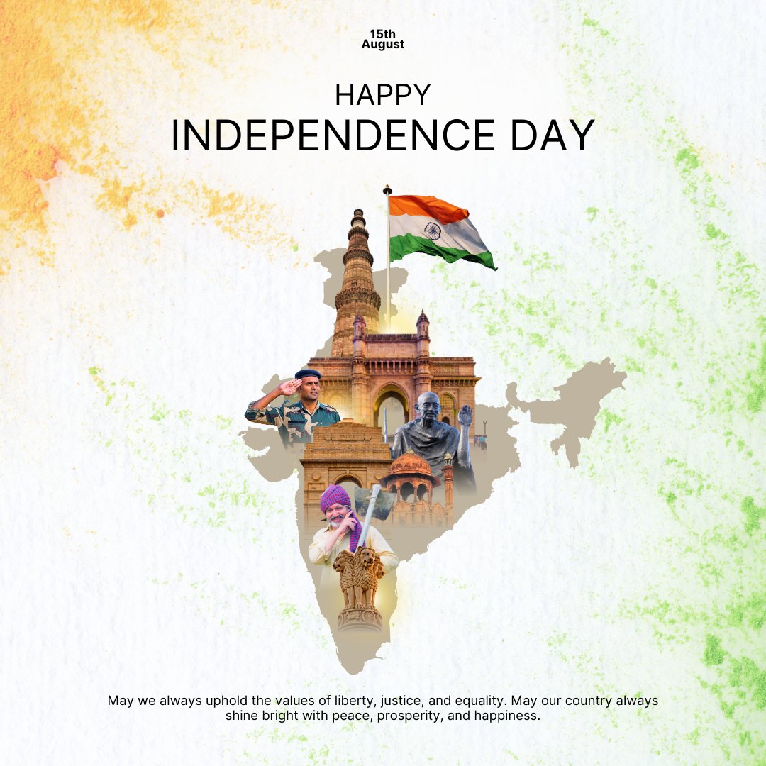 Happy Independence Day!

#HappyIndependenceDay #IndependenceDay #Independence #india #BharatMataKiJai