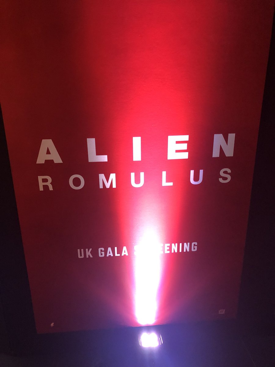 SmallTimeCritic's tweet image. Was a pleasure to be invited to watch #AlienRomulus  last night. Thank you @20thCenturyUK for the invite as well as @Disney_UK