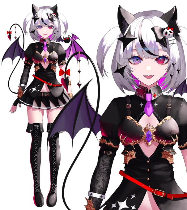 小悪魔モデル第二弾です!欲しい方いらっしゃれば!#vtuber魂募集 #魂募集 