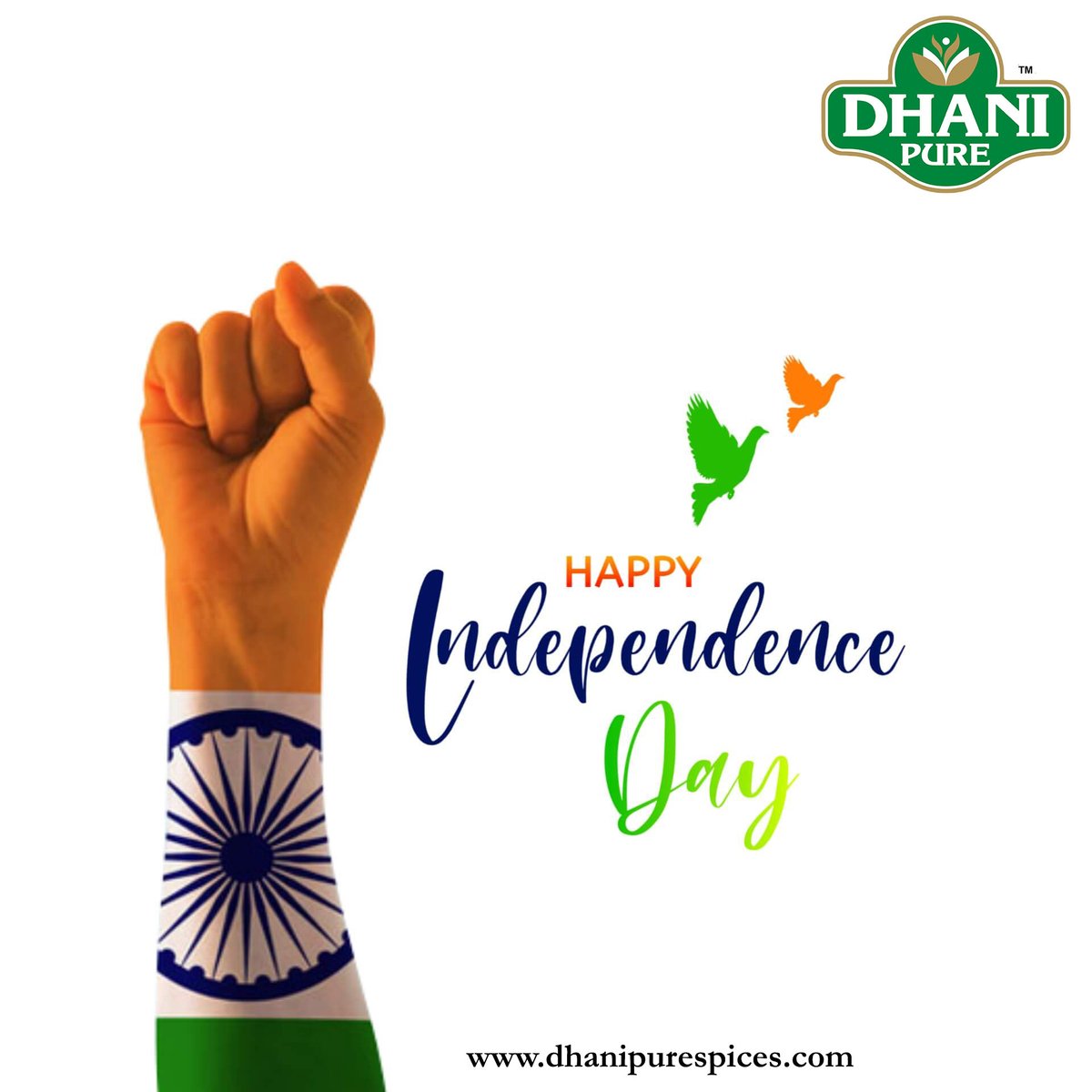 Wish you all a very Happy Independence Day!

Enjoy this day with the spiciness of Dhani Pure Spices.

#spices #bhabhijee #ShubhangiAtre #spices #masala #rich #pure #natural #fresh #bhabhiji #SahiPakdeHain #pure #rich #food #turmeric #haldi #corianderpowder #happyindependenceday