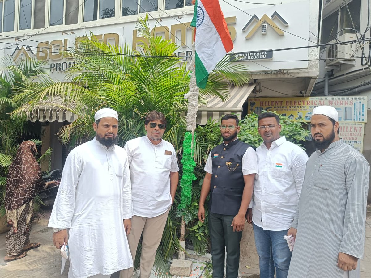 md_activist's tweet photo. #JAI_HIND
#happyindependenceday2024 

Today Celebrated 78th indipendance day with golden home's golden personalities 

@TelanganaCMO 
@gadwalvijayainc 
@acprjnr_cyb https://t.co/T7PReZ0vQM