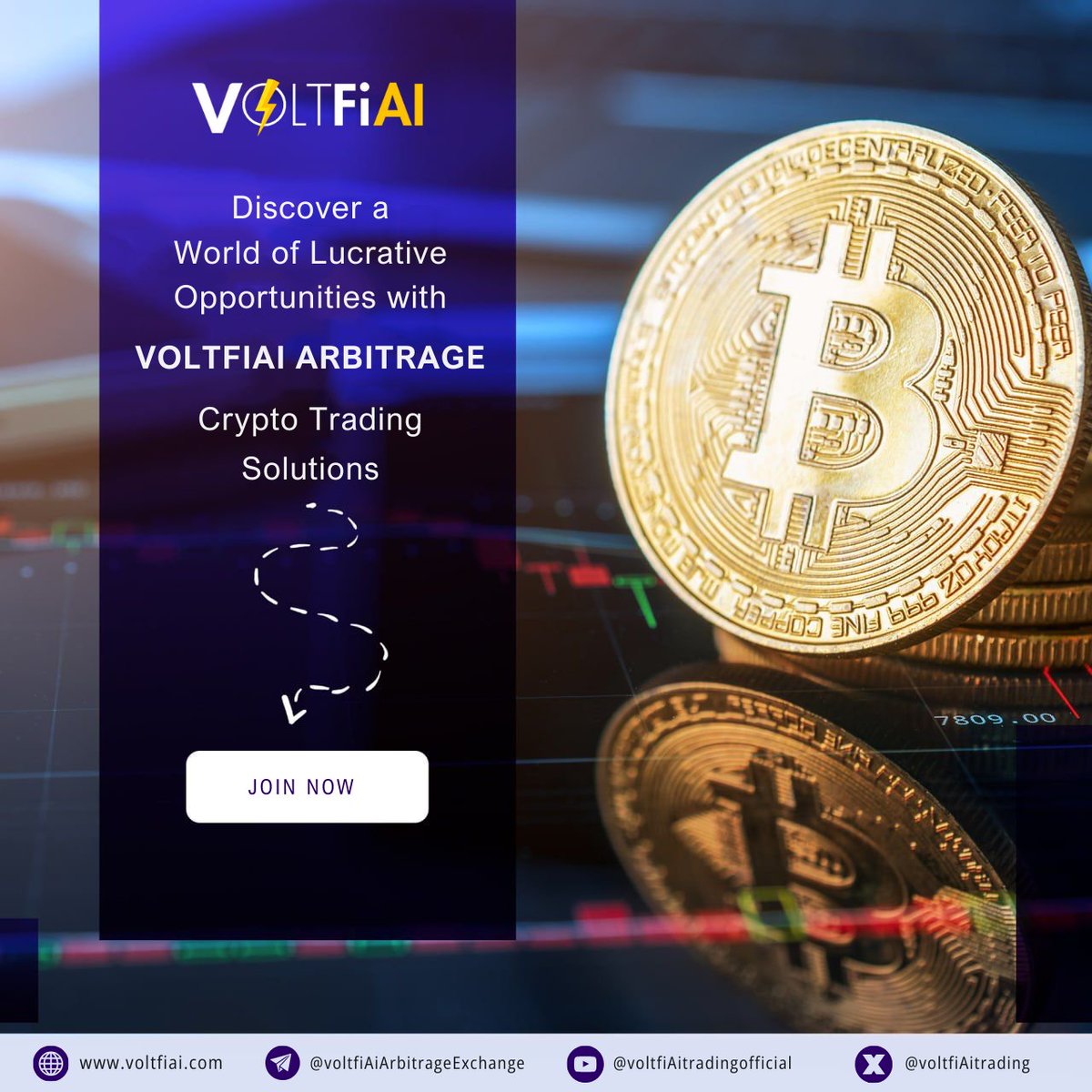 VoltfiAitrading's tweet photo. If a trader is motivated by the money, then it is the wrong reason. A truly successful trader has got to be involved and into the trading, the money is the side issue… The principal motivation is not the trappings of success. It’s usually the by-product.

VoltfiAi Team. https://t.co/dREPUvLLeY