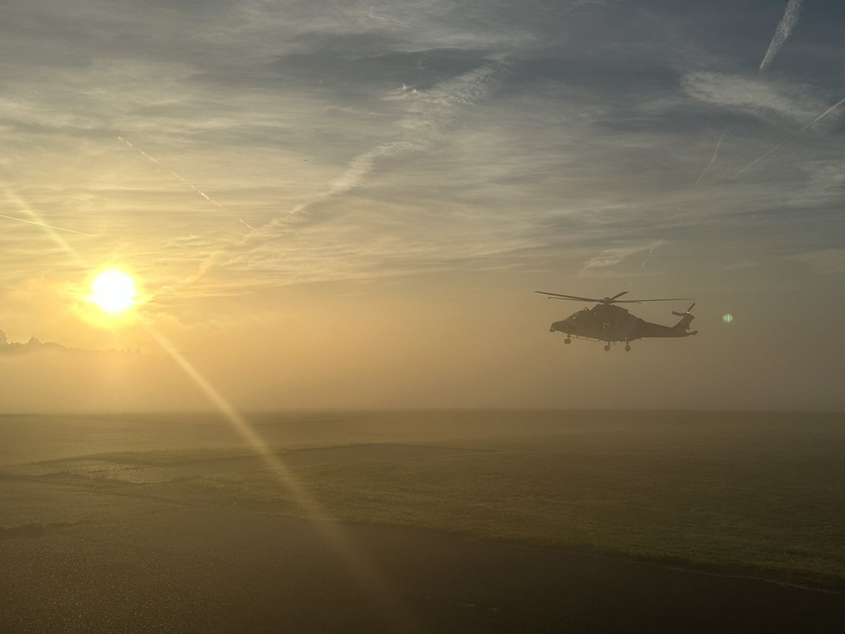 Richard Lyon (@drrichardlyon) on Twitter photo The end of a busy night, <a href="/airambulancekss/">Air Ambulance Charity Kent Surrey Sussex</a> returns to base, blowing away the morning mist for day shift to begin. Critical care in the air, every day, every night, every day of the year. The end of a busy night, <a href="/airambulancekss/">Air Ambulance Charity Kent Surrey Sussex</a> returns to base, blowing away the morning mist for day shift to begin. Critical care in the air, every day, every night, every day of the year.