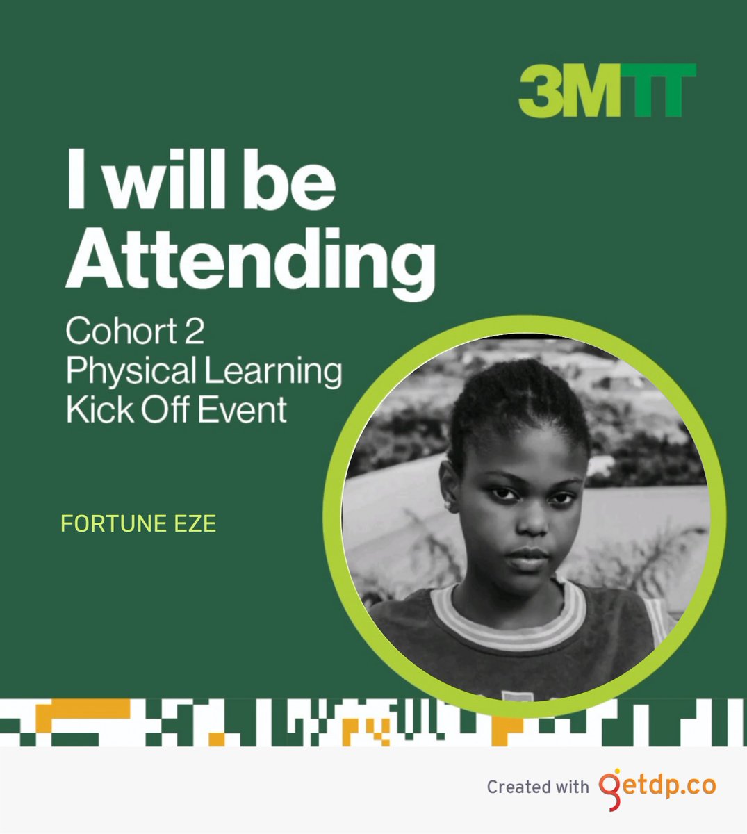 I've finally gotten to the physical applied learning part of the 3MTT program known as an Applied Learning Cluster (ALC) where I'll receive physicaltraining. Thank you 3MTT!!   #My3MTT #3MTTWeeklyReflection #My3MTTOrientationExperience 
<a href="/MTNNigeria/">Iqbal Ramadan</a> <a href="/BosunTijani/">Dr. 'Bosun Tijani</a> <a href="/3MTTNigeria/">3MTT Nigeria</a>