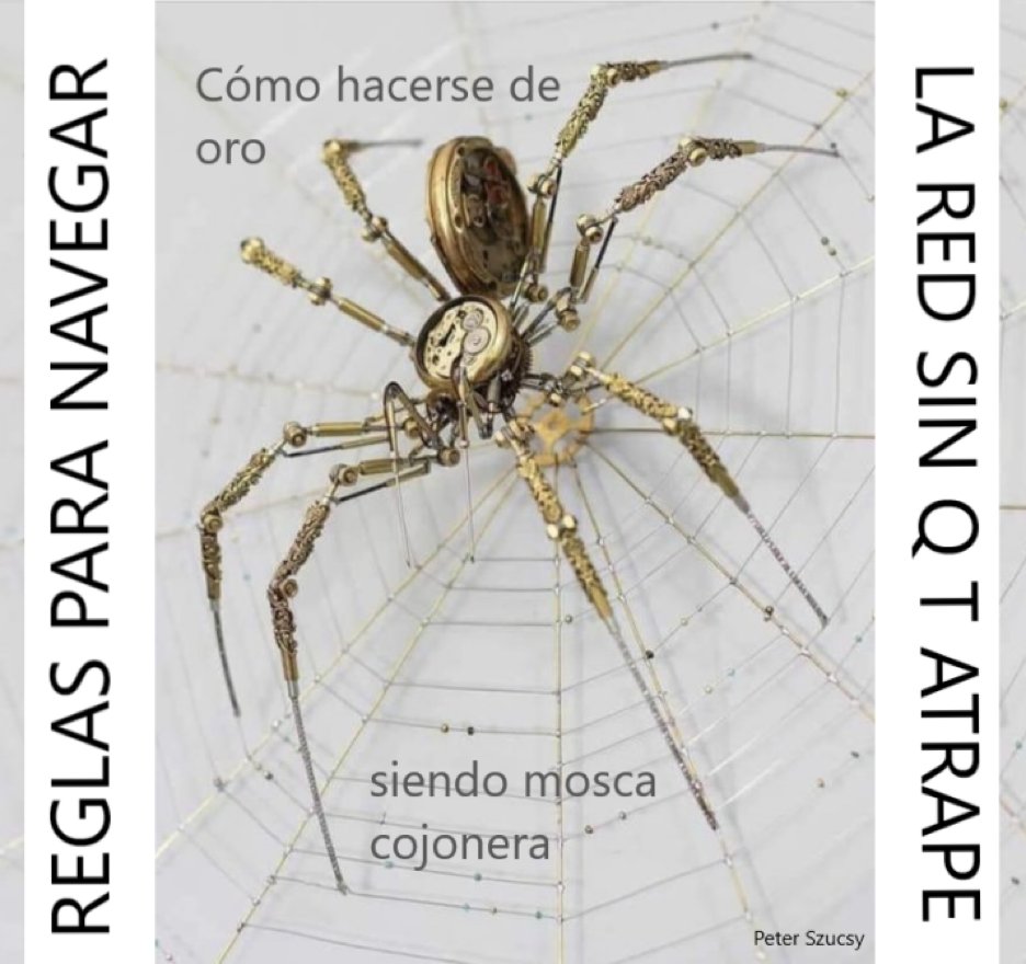 criptodaisy's tweet photo. ¿Irritada? ¿Cabreado? ¿Le das mil vueltas a las cosas y siguen siendo incomprensibles, molestas y te deprimen más y más? Déjame darte unas cuantas bofetadas a los fantasmas que gobiernan tu vida. En plan, colegas, es decir, hostias de verdad, pq sino, no seríamos amigos.
(MiguelTD_para_criptodaisy) (Monográfico Seguridad parte 2) (15/08/2025).

Ahora que ya sabes como navegar de forma más segura, vamos a centrarnos en los peligros que la configuración que te hicimos llegar el martes pasado (Edición de Navegación Anónima - Protégete) no es capaz de fulminar. Los tentáculos diabólicos llegan más lejos que el ojo que todo lo ve. No te preocupes. Al igual que con los simples pasos para hacer que los vigilantes se estrellen contra el muro de tu recién ganado anonimato, ahora te proporcionamos un láser que corta tentáculos que dejaría a Gordon Ramsey como principiante cortando cebollas.

1) La red es una gigantesca trampa para absorberte. Fue creada para hipnotizarte, para cambiarte, para sacar lo peor de ti y hundir lo mejor de ti en la mugre para que no lo vuelvas encontrar jamás. Regla número 1: Reduce tus visitas a medios sociales en un 90%. Si o si.

2) La red destruye tu capacidad para seleccionar. Te obliga a tragarlo todo. Si te tragas la basura de los que no gobiernan, te tragarás automáticamente la basura de los que gobiernan. Regla número 2: Selecciona antes, mientras y después de tirarte a la mugre. Oblígate a seleccionar. Siempre.

3) La red esquina a aquellos que advierten contra la red. Te utiliza para taponar con tus visitas inútiles a la información útil. Así funciona todo estado totalitario. Te convierte en cómplice, lo sepas o no. Regla número 3: Apoya y difunde canales infravalorados por los algoritmos.

4) La red no te paga por mantenerla con tus visitas. Te roba TU tiempo. Es su formato perfecto de esclavitud moderna. Los billonarios de la red lo son, porque han convertido tu tiempo en SU dinero. Regla número 4: Si quieren más de lo que harás después de los pasos 1, 2 y 3 cumplidos, que te paguen o se vayan al infierno.

Muy bien. Ahora ya puedes navegar de forma anónima (échale un vistazo a la edición del martes) y además sacas más de la red que nunca, conservarás tu estabilidad emocional y crecerás como ser humano. Eso sí te cambiará a ti para mejor y obligará a la red a cambiar a muchísimo mejor si quiere volver a atraparte. Win-win.
