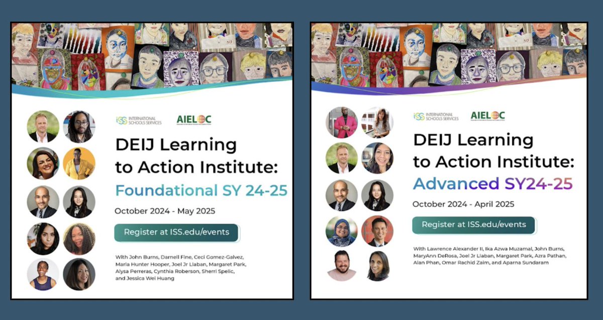 Joel Jr Llaban (@joeljrllaban) on Twitter photo Our commitment & contribution to our collective work is to continue to build leadership competencies for courageous, critical, and caring change-making in schools. Join us this year! Register using the links below. <a href="/ISSCommunity/">International Schools Services (ISS)</a> <a href="/GlobalKdsl/">KDSLGlobal and AIELOC</a> #intELOC #issedu Our commitment & contribution to our collective work is to continue to build leadership competencies for courageous, critical, and caring change-making in schools. Join us this year! Register using the links below. <a href="/ISSCommunity/">International Schools Services (ISS)</a> <a href="/GlobalKdsl/">KDSLGlobal and AIELOC</a> #intELOC #issedu