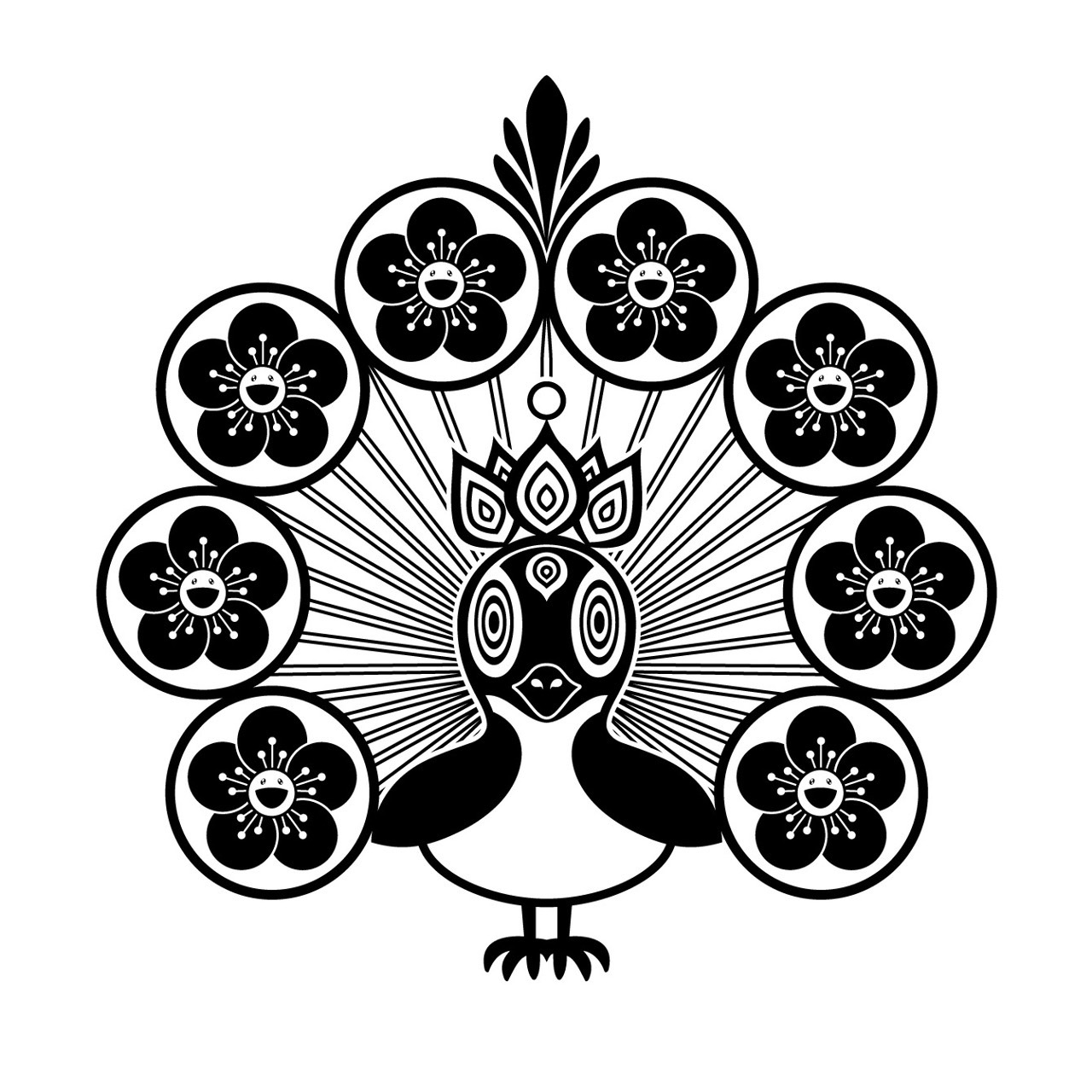 村上隆　鵲亭　梅　クッション　キジャクテイ KIJYAKU TEI 新品 村上隆 囍鵲亭 フラワー お花 梅クッション Kijyaku Tei