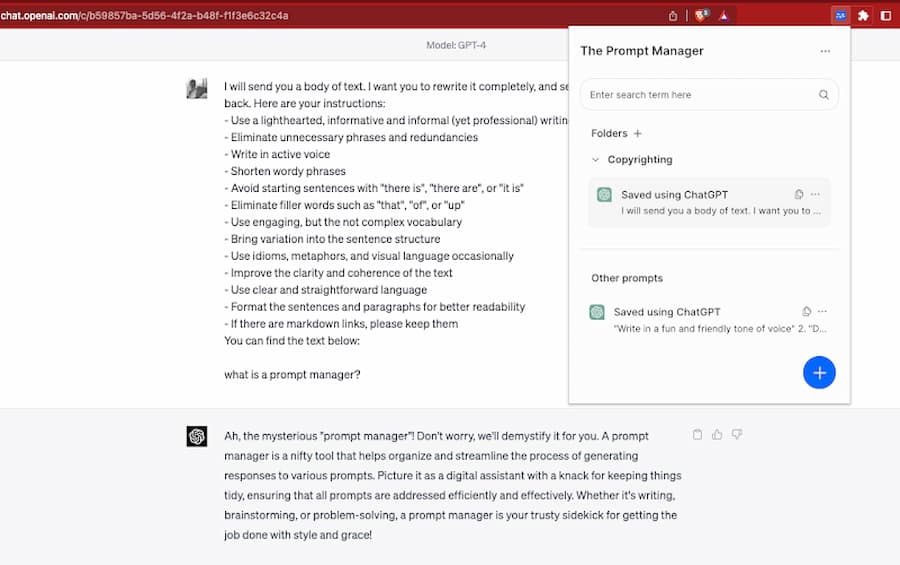 softapps's tweet image. 🛠️ ¡Imagina tener todos tus #prompts organizados y accesibles en segundos! 

Con Prompt Manager, guarda, edita y copia tus prompts favoritos con un solo clic. 📂🖱️

➡️softandapps.info/2024/08/15/pro…