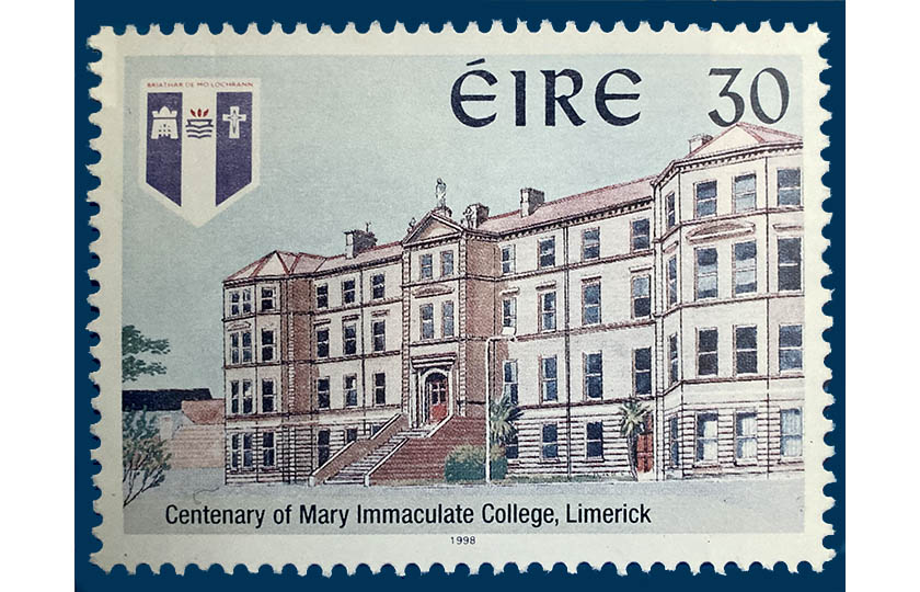 MICLimerick's tweet photo. #ThrowbackThursday #mic125
In 1998 MIC celebrated its Centenary Year as the first Irish College of Education to confer Higher Degrees, including an M Ed degree and MA in Education. A special stamp was issued by An Post to celebrate the centenary.
Read more about MIC’s 125-year history by scrolling through our interactive timeline at https://t.co/1N31ZuInUn