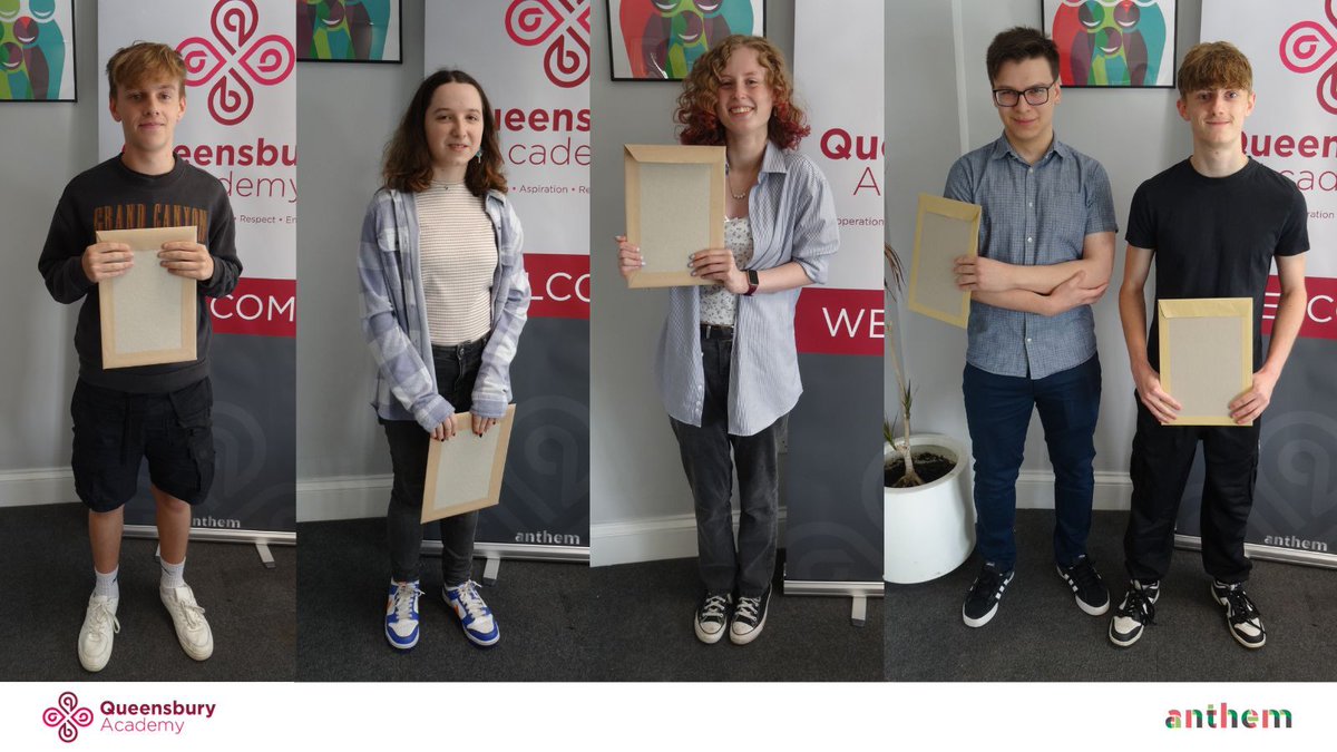 QueensburyAcad's tweet photo. 🎉 Sixth Form Results! A huge congratulations to our incredible Year 13 students! We are so proud of all your achievements and can't wait to see what the future holds for each of you! 🌟 🎓 #FutureLeaders #SixthFormSuccess #weCARE https://t.co/kKPtbWzijl