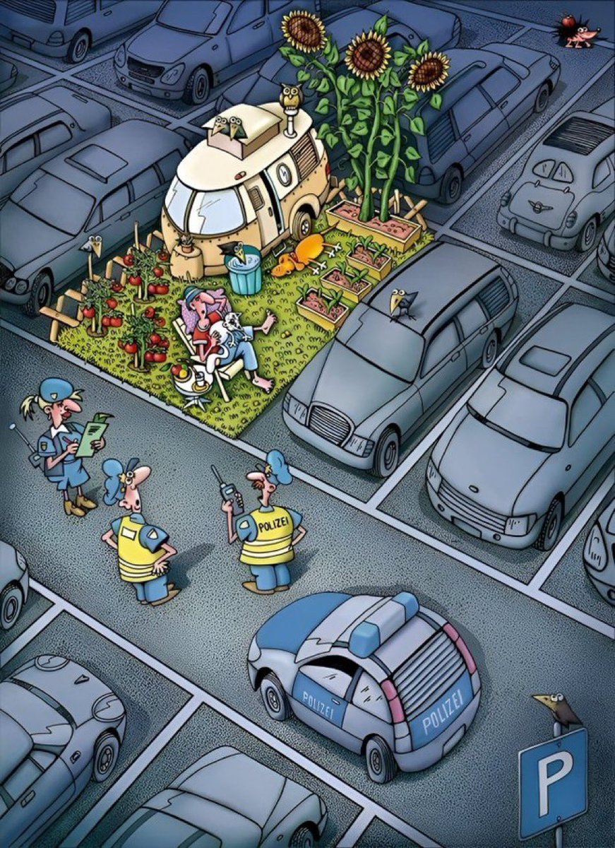 L’espace donné à une voiture ne sera jamais mise en question.

En revanche la création d’un parc est scrutée à la loupe pour savoir si c’est nécessaire, utile, voire possible.

On oblige les humains à se justifier dans leur propre ville pendant qu’on la donne à leurs machines.