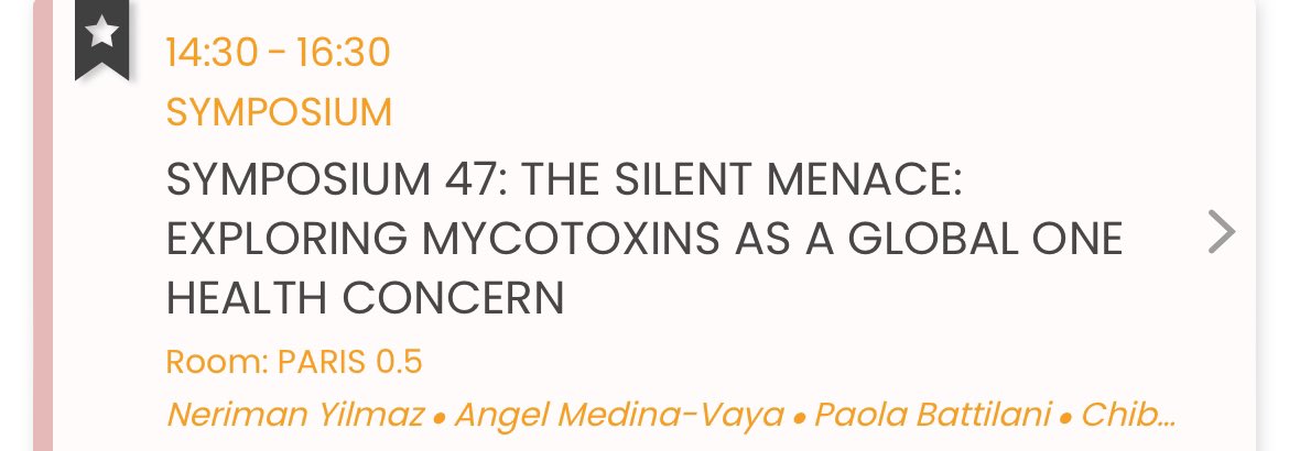 Neriman Yilmaz 🧫🔬🧬 (@nerimanyilmaz82) on Twitter photo And on the last day of #IMC12, Angel Medina <a href="/CranMycology/">Magan Centre of Applied Mycology (MCAM)</a> and I will host Symposium 47: The Silent Menace: Exploring #Mycotoxins as a Global #OneHealth Concern. We’ll explore cutting-edge research on mycotoxins, their impact on human/animal health, and #climatechange effects And on the last day of #IMC12, Angel Medina <a href="/CranMycology/">Magan Centre of Applied Mycology (MCAM)</a> and I will host Symposium 47: The Silent Menace: Exploring #Mycotoxins as a Global #OneHealth Concern. We’ll explore cutting-edge research on mycotoxins, their impact on human/animal health, and #climatechange effects