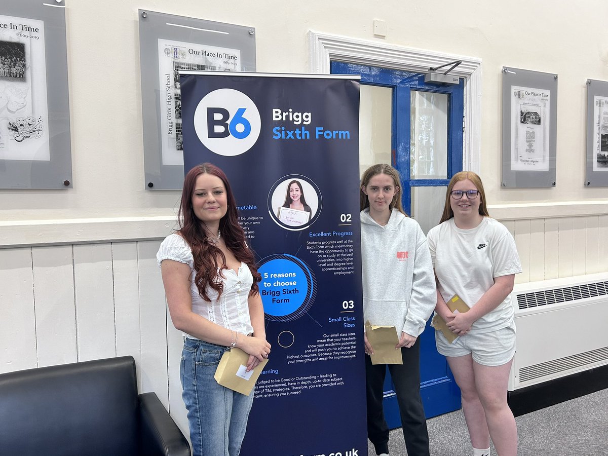 Brigg6thForm's tweet photo. Congratulations and well done to all those that received their A Level results today. We are so proud of all your hard work and determination. Wishing you all the very best for your future journeys! https://t.co/4xTjPPR0Rn