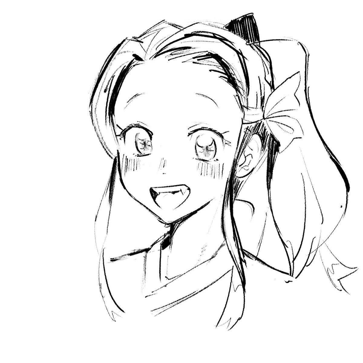 punta_55's tweet photo. 禰󠄀豆子ちゃん描いてみたり https://t.co/D26CPocmsQ
