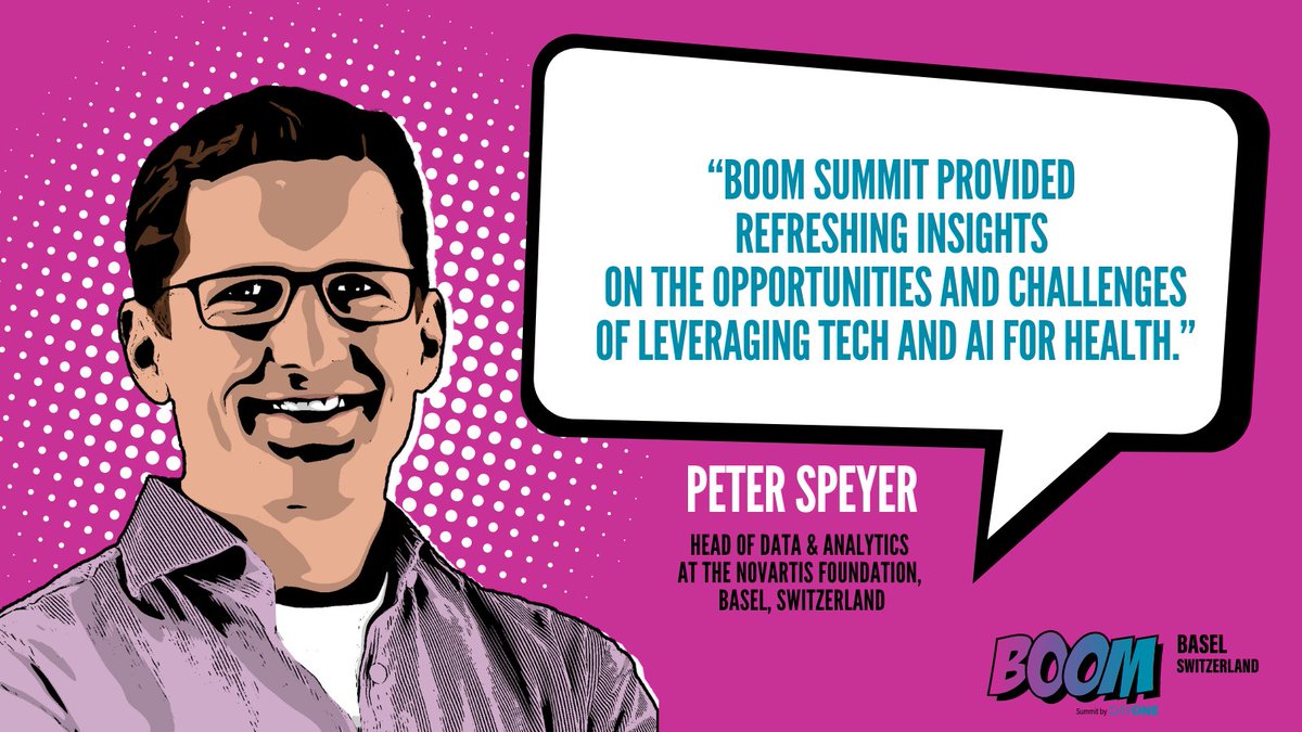 Relive the spirit of #BOOM2024 with the inspiring words <a href="/PeterSpeyer/">Peter Speyer</a> shared. ✨His perspective on the impact of #AI in #healthcare highlighted the incredible potential for transforming patient outcomes and #healthequity.
What’s your favourite takeaway from #BOOM2024?