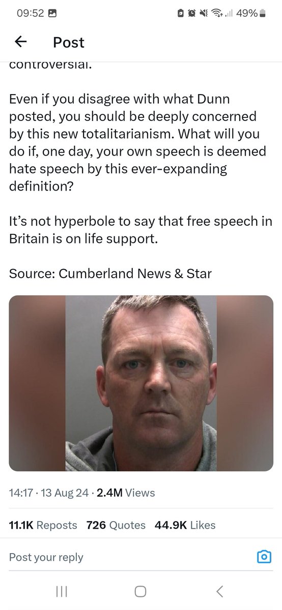 CL_Chamberlain_'s tweet image. These posts do incite violence. 
They appeal to a bias induced fear. Fear = nervous system response, then, thoughts &amp;amp; actions to stop us feeling scared. The demographic you aim your bias at, happen to be the most likely to utilise violence to quell the discomfort of their fears.