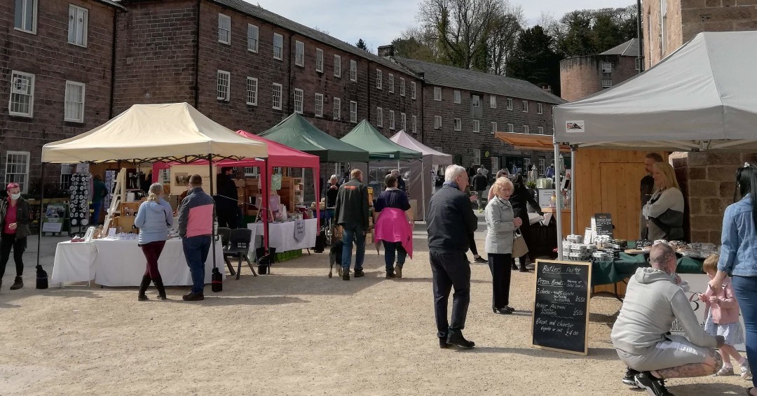 Save the date! 🗓
Our monthly Artisan Market returns this Sunday 18th August from 10am until 4pm. We'll be joined in the Mill Yard by lots of talented makers, artisans and producers.

Find out more: cromfordmills.org.uk/event/artisan-…