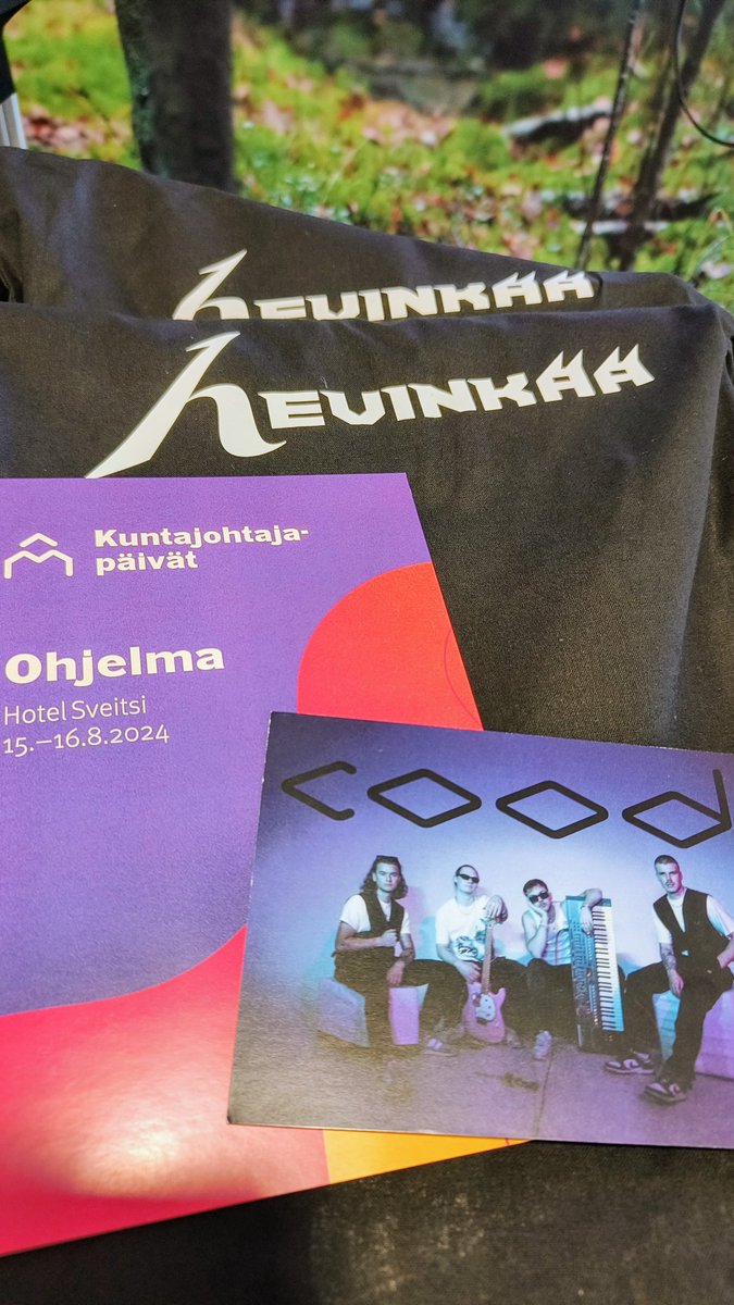 LSolaste's tweet photo. #kuntajohtajapäivät 2024 ja #hyvinkää llä oli rokkaava huomen #coodi ✨
 @FCG_Group @Kuntaliitto https://t.co/gjZ9h8CXsu