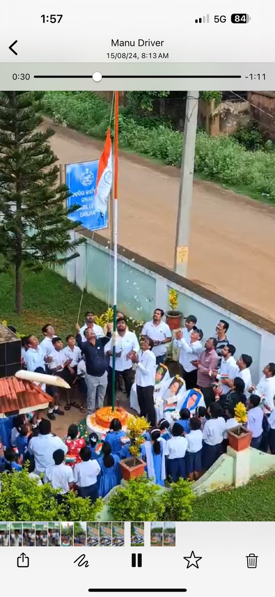 tdr_ganjam's tweet photo. Observance of 78th INDEPENDENCE DAY in Ganjam Tahasil. All staff were present on this auspicious occasion. https://t.co/fiYMXEq47t