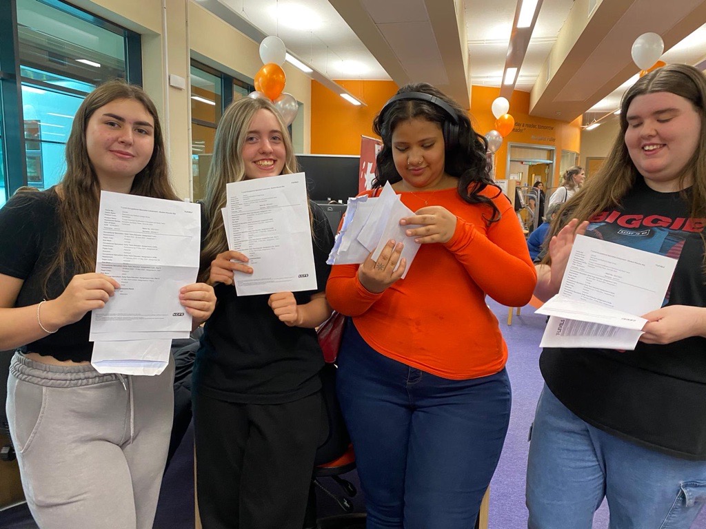 We're also at <a href="/NSCGStafford/">Stafford College</a> where T Level students in Education and Early Years and Health are picking up their results. #TLevels #Results2024 😀 🎉 😀
