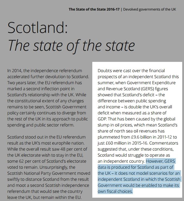 It's 2024 and people are still trying to pretend that GERS figures have any bearing on the finances of an *independent* Scotland 🙄🤦🏻‍♂️