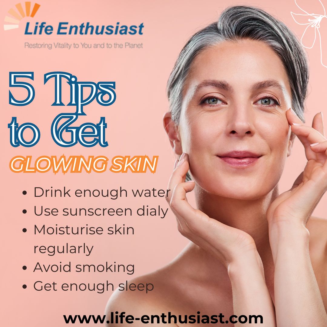 lifentco's tweet image. Here are 5 tips to get glowing skin

rfr.bz/tmi0p7u

#GlowingSkin #HydratedSkin #DailySunscreen #Moisturize #HealthySkin #NoSmoking #BeautyTips #SkinCareRoutine #SleepForSkin #RadiantComplexion