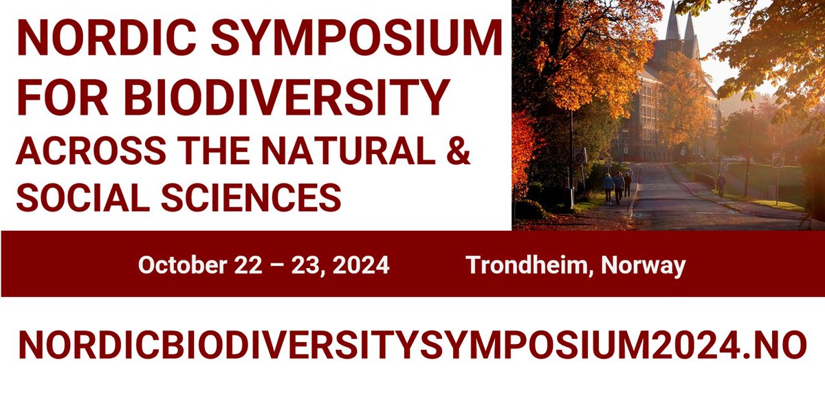 2024 Nordic Symposium for Biodiversity (@norbiodiv2024) on Twitter photo The 2024 Nordic Symposium for Biodiversity is now on <a href="/GBIF/">GBIF @biodiversity.social/@gbif</a>!
It's great to see interest in the Symposium from diverse research networks 🤩
Help us spread the word, share the Symposium with your networks & consider applying to join us!
gbif.org/event/c1cb93-4… The 2024 Nordic Symposium for Biodiversity is now on <a href="/GBIF/">GBIF @biodiversity.social/@gbif</a>!
It's great to see interest in the Symposium from diverse research networks 🤩
Help us spread the word, share the Symposium with your networks & consider applying to join us!
gbif.org/event/c1cb93-4…