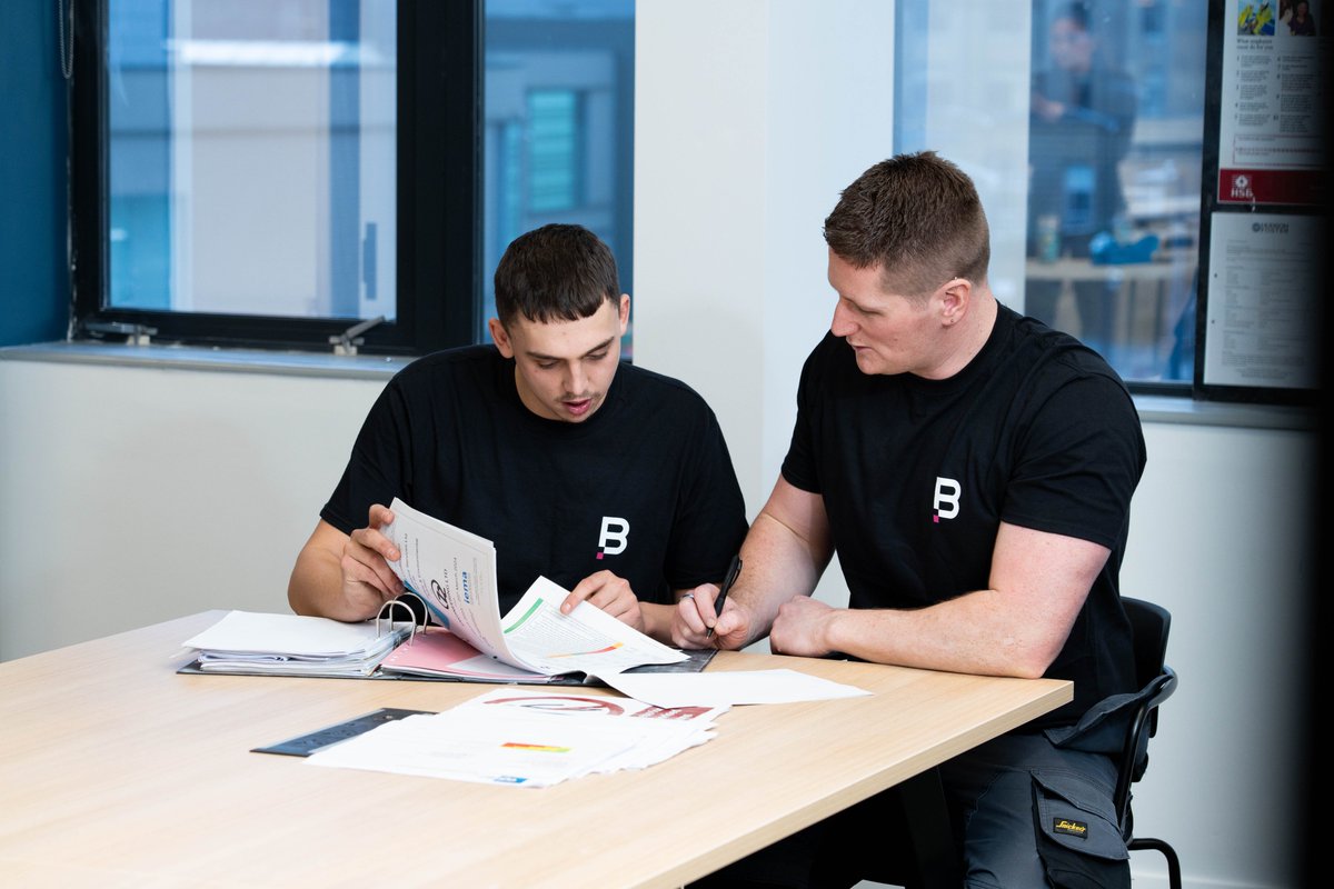 building_int's tweet photo. Ensuring everything's in order before we get to work! 🛠📝
#officefitout #designandbuild #siteteam #deliveryteam #Construction https://t.co/J8KZlRR8qJ