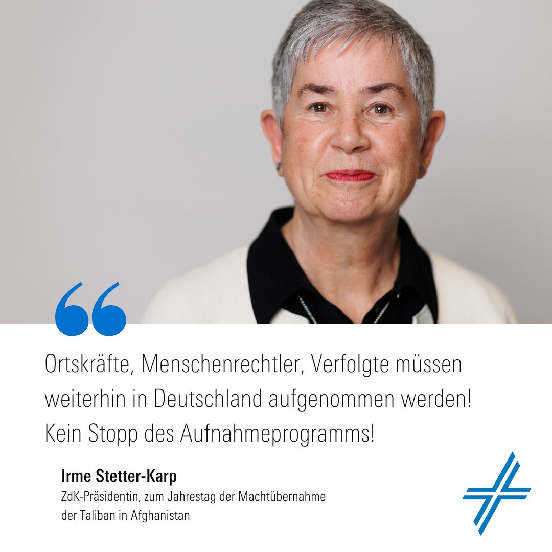 Heute vor drei Jahren übernahmen die #Taliban die Herrschaft über #Afghanistan. Täglich werden #Menschenrechte verletzt. Vor allem #Frauen und Mädchen sind Gefangene des Regimes.