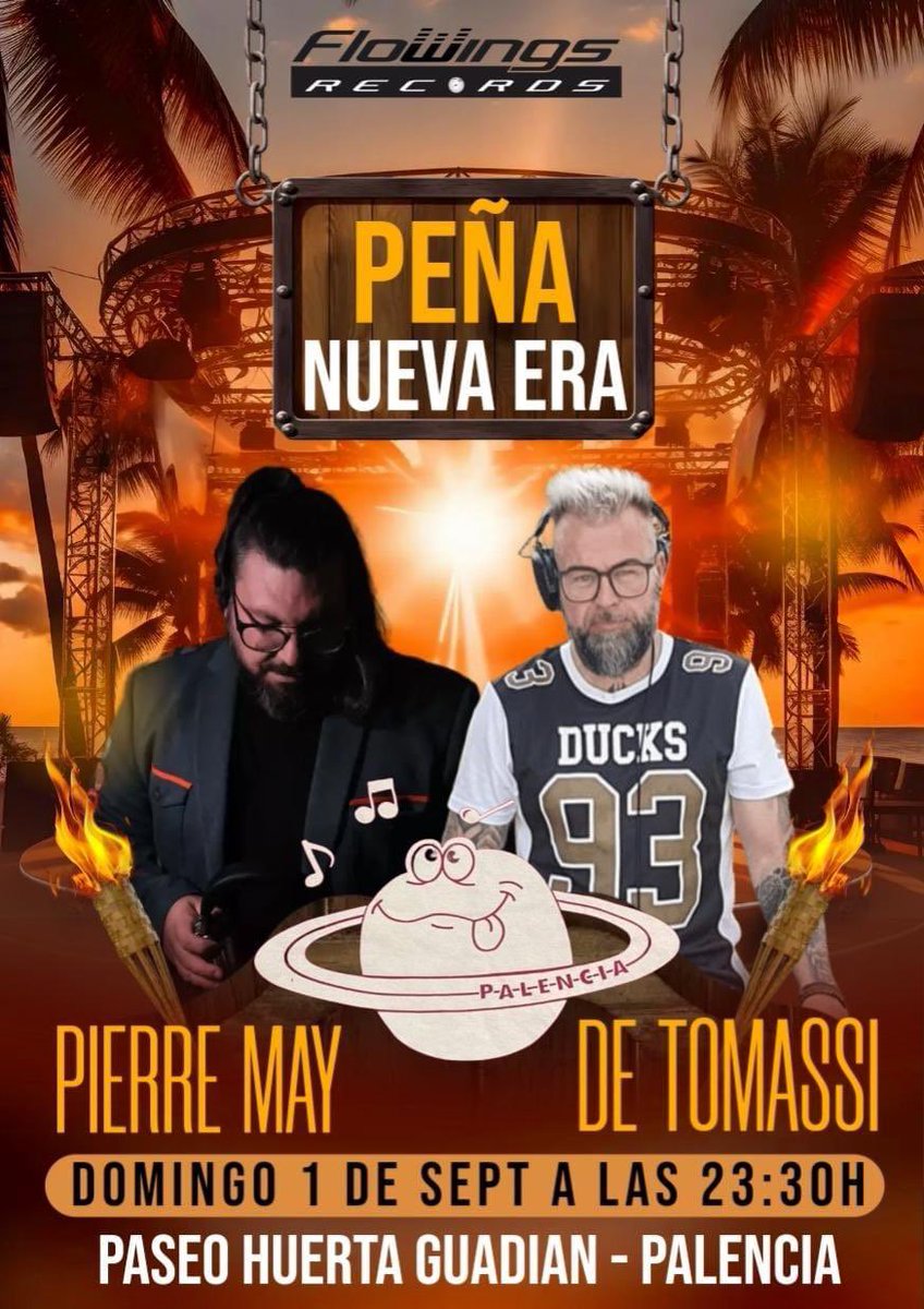 Nuevaerap's tweet photo. Muy buenass, hoy podemos confirmar una de nuestras actividades en las fiestas de San Antolín. Este año contamos con estos pedazos de djs para el domingo día 1 de septiembre, el evento será en el local de la Peña (paseo de huerta guadian) de 23:30 a 2:30!! TE ESPERAMOS!! https://t.co/0duzpycXaP