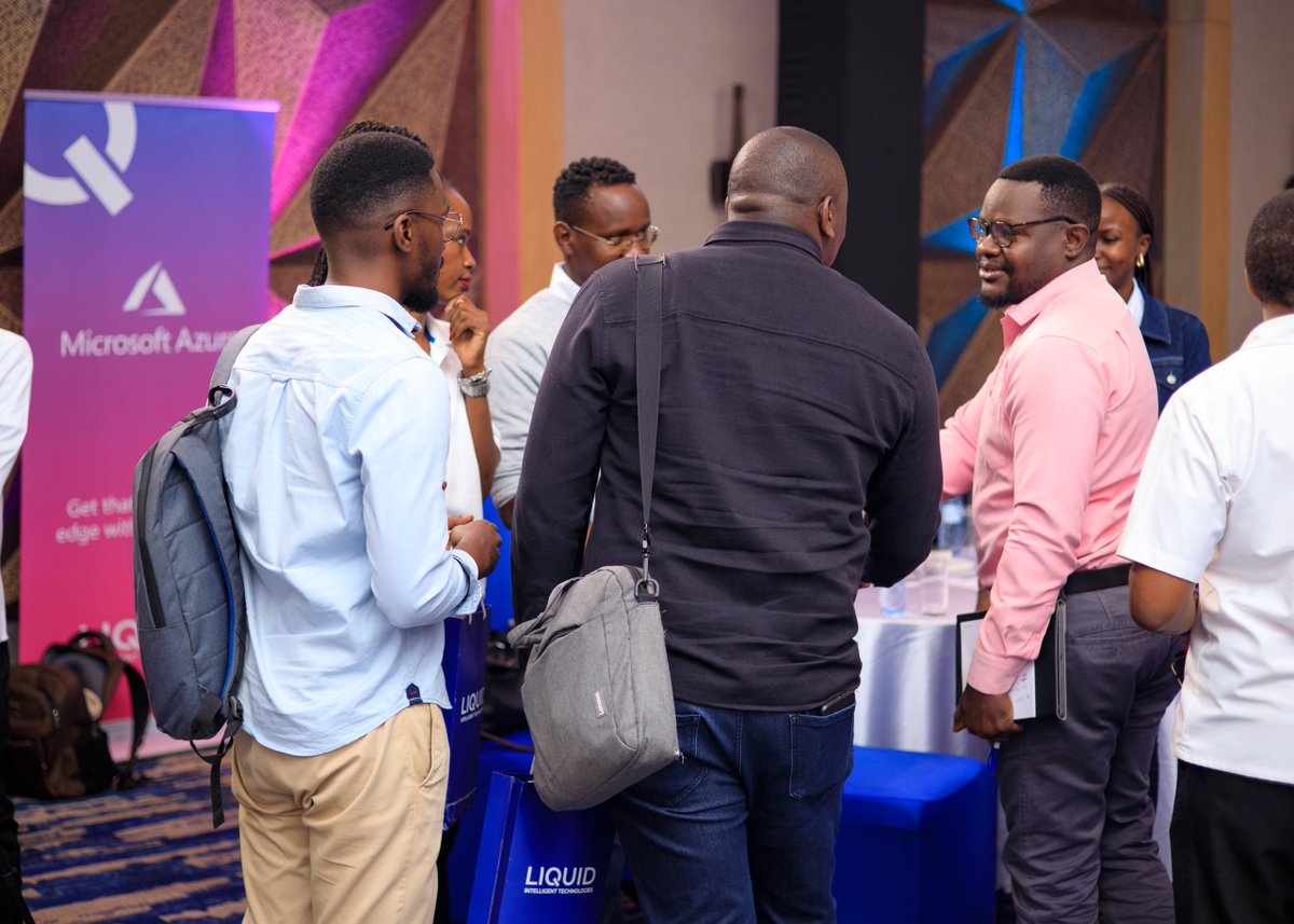 LiquidInTechUG's tweet photo. Michael Mukasa, CEO of @liquidhomeug and the wider Liquid Uganda team engaged with some of our esteemed guests today, fostering meaningful connections and discussions on the uptake of the newly deployed Azure Stack.
#MicrosoftAzureStack
#LiquidIntelligentTechnologies https://t.co/vcJqSFVLBb