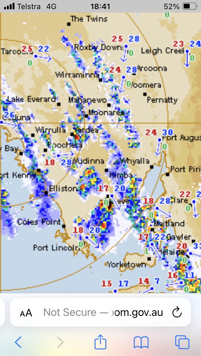 NoTillBill's tweet photo. #ArnoBay #hail now https://t.co/yrXbrD3VKa
