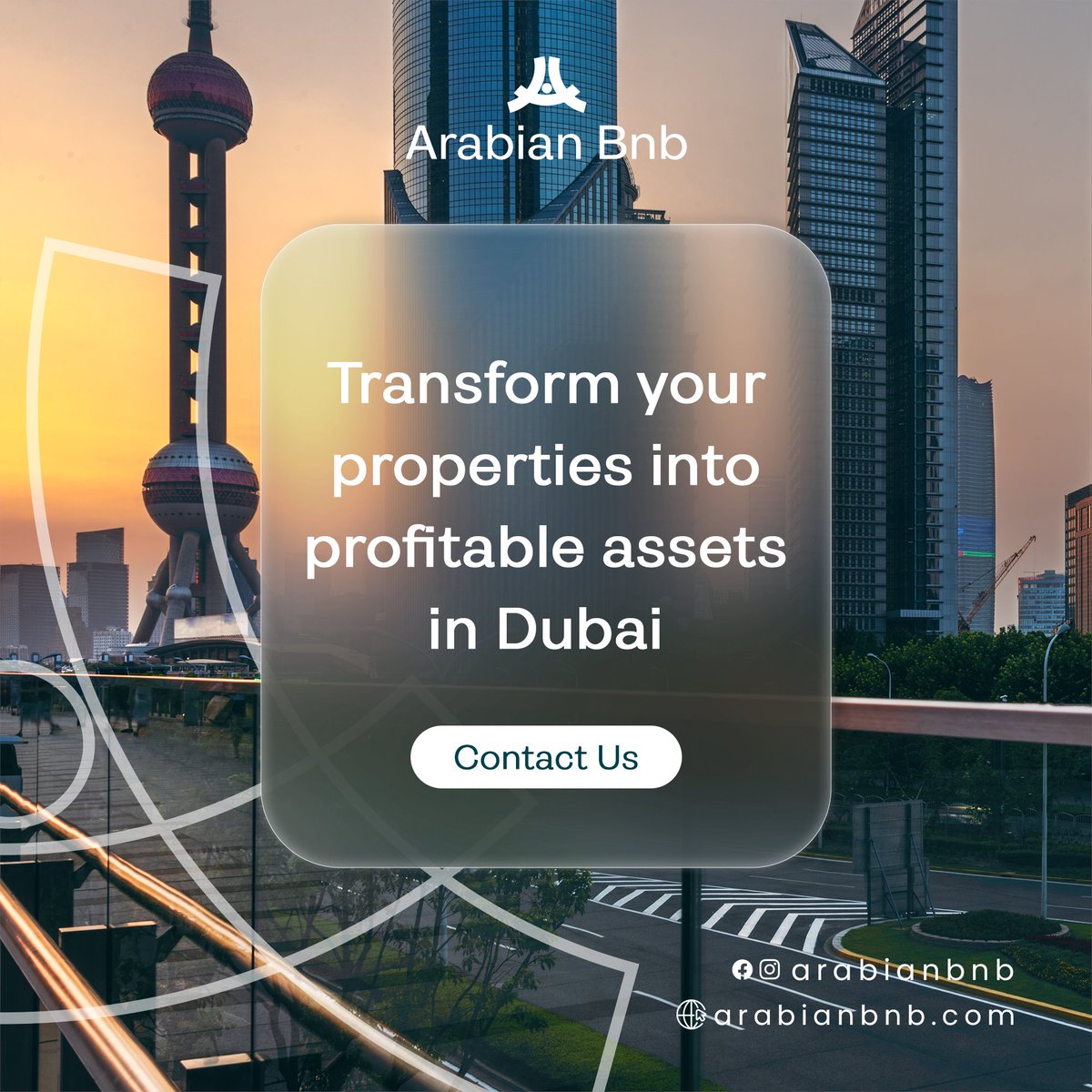 arabianbnb's tweet photo. Increase your income with our property management experts in Dubai 🤩

Let’s turn your property into a profitable asset 💰 

https://t.co/EpSu5iAXKf

#ArabianBnB #Dubairealestate #Propertymanagement #Realestateinvestments #Dubaiproperties #Bookingmanagement #Dubairentals https://t.co/Tajsb99Jic