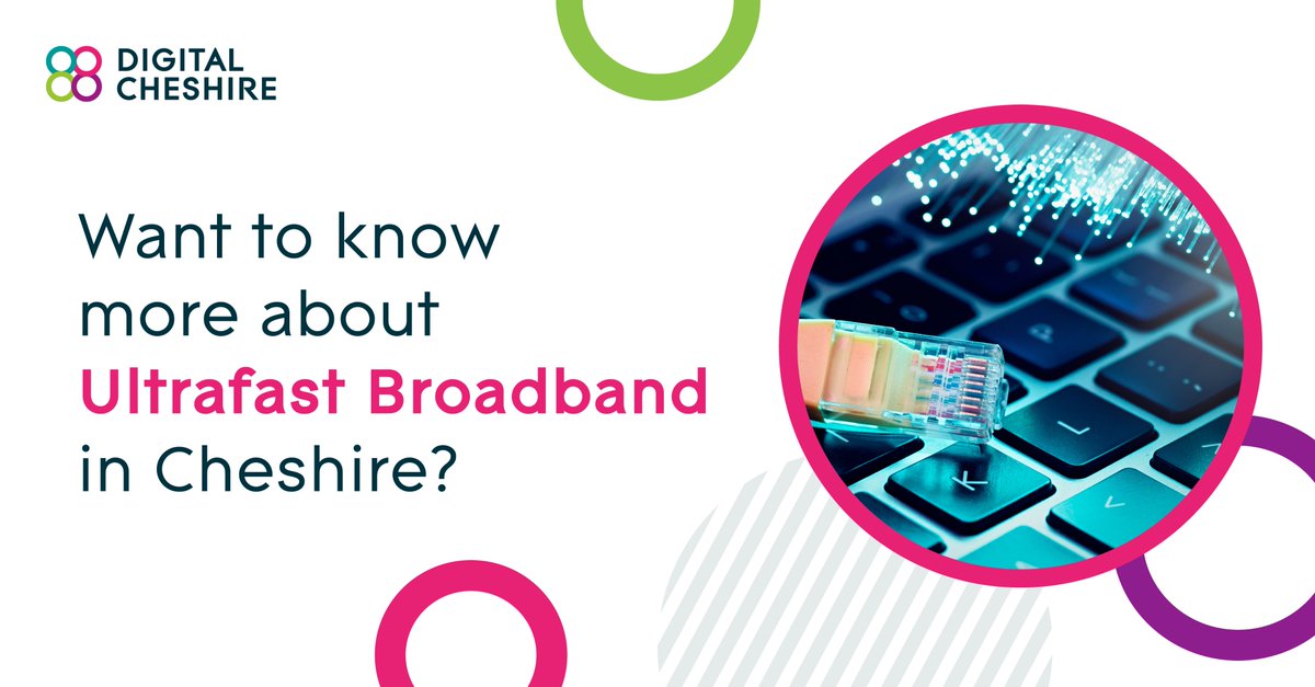 Struggling with poor broadband connection? 

Contact the Digital Cheshire team to learn more about the Government’s Gigabit Broadband Voucher Scheme. Rural residents and businesses may be eligible for help towards installing a solution. 

Check our FAQ &gt; digital-cheshire.co.uk/q-and-a/
