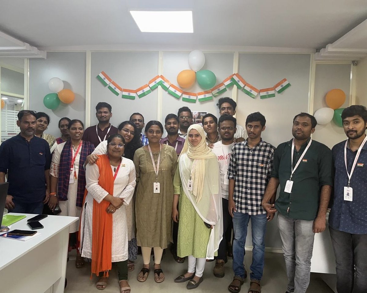 Tech Mahindra Foundation (@techmahindracsr) on Twitter photo Ms. Asha Kharga (<a href="/ashakharga1/">Asha Kharga</a>), the Chief Customer & Brand Officer and Member of the Group Executive Board of the Mahindra Group (<a href="/MahindraRise/">Mahindra Group</a>), joined the team for the Independence Day celebration at the Tech Mahindra SMART Academy for Healthcare, Mumbai, along with Mr. Chetan Ms. Asha Kharga (<a href="/ashakharga1/">Asha Kharga</a>), the Chief Customer & Brand Officer and Member of the Group Executive Board of the Mahindra Group (<a href="/MahindraRise/">Mahindra Group</a>), joined the team for the Independence Day celebration at the Tech Mahindra SMART Academy for Healthcare, Mumbai, along with Mr. Chetan