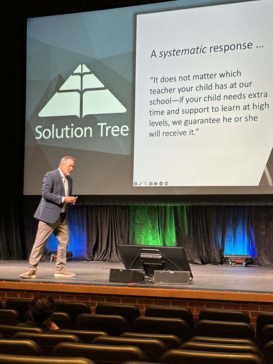 Learning today from THE expert <a href="/mikemattos65/">Mike Mattos</a> on the RtI process on day two of PLC Institute! @MrCaryGC <a href="/SolutionTree/">Solution Tree</a>