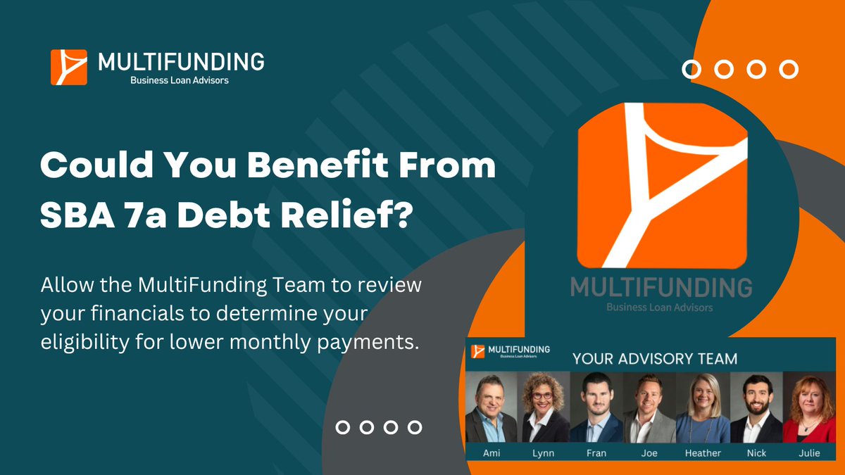 sbaqueen's tweet image. #AmiSight 8/15: If You Have a Current #SBALoan – There Are Options for #PaymentRelief
bit.ly/3WIDUo1