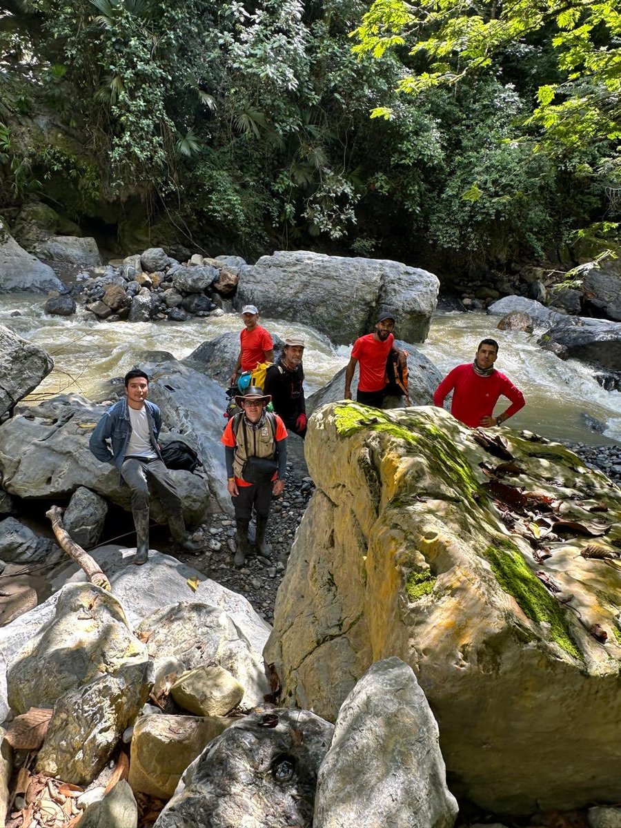 🇻🇪🇨🇴 Seguimos estudiando la biodiversidad cavernícola de Santander. Segunda expedición. Gracias Comunidad La Aguada. ⁦<a href="/inst_humboldt/">Instituto Humboldt</a>⁩ ⁦<a href="/Polymarti/">Poly Martínez</a>⁩ ⁦<a href="/espeleocol/">Asociación Espeleológica Colombiana - ESPELEOCOL</a>⁩