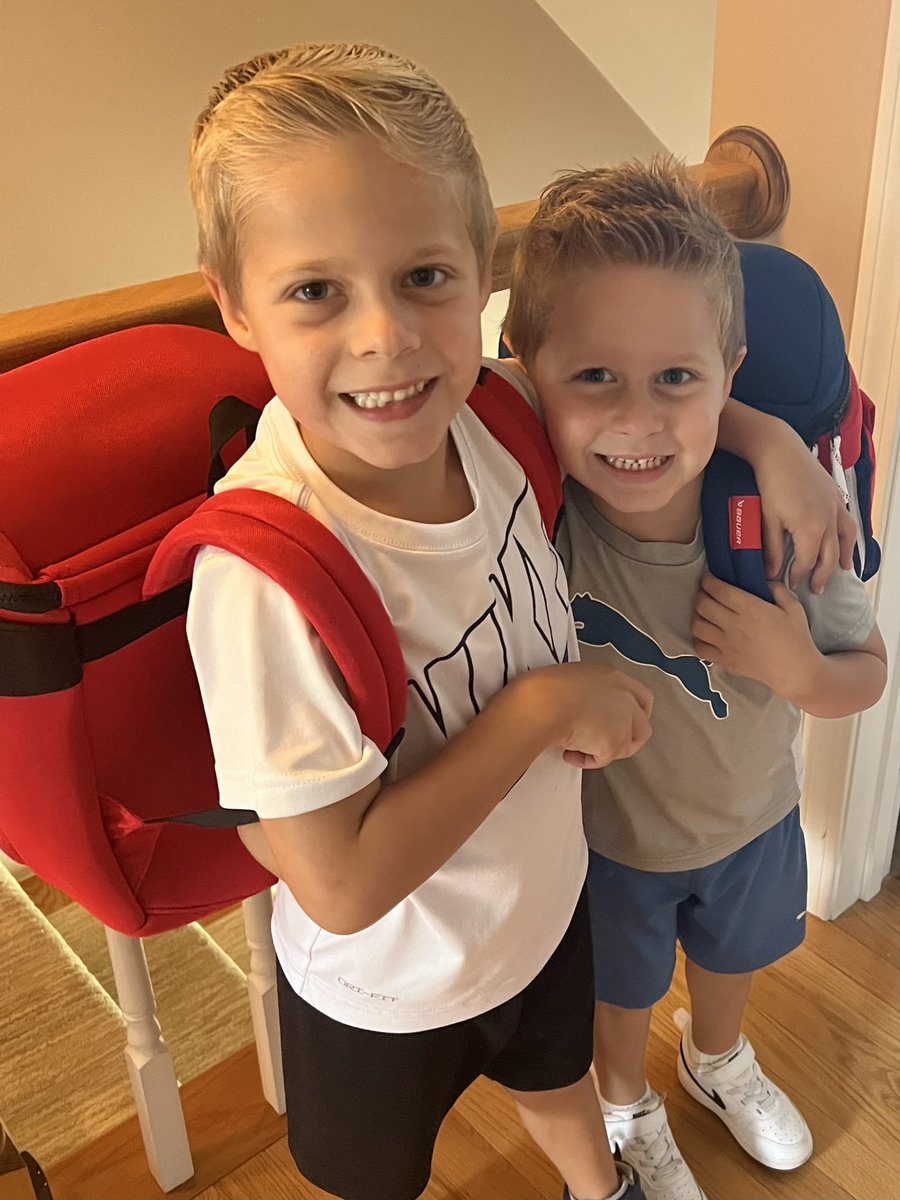 DynamikSports's tweet photo. New @BauerHockey backpacks purchased @DynamikSports for Anthony &amp; Nicholas. 😍🎒🚌 #BackToSchool2024 https://t.co/4UWcTHK7yU
