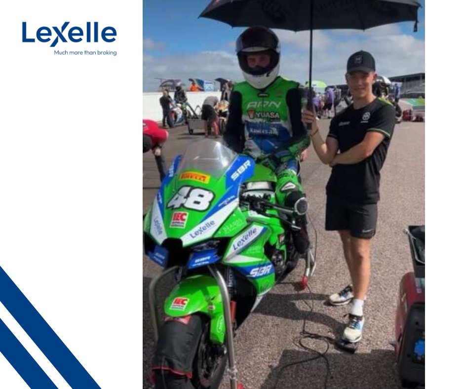 LexelleLimited's tweet photo. It was a new experience for Carl at the Quattro Group British Supersport Cup at Thruxton. You can read all about how he got on here: https://t.co/VIR6UxvU8A https://t.co/5O5GGYAGCb