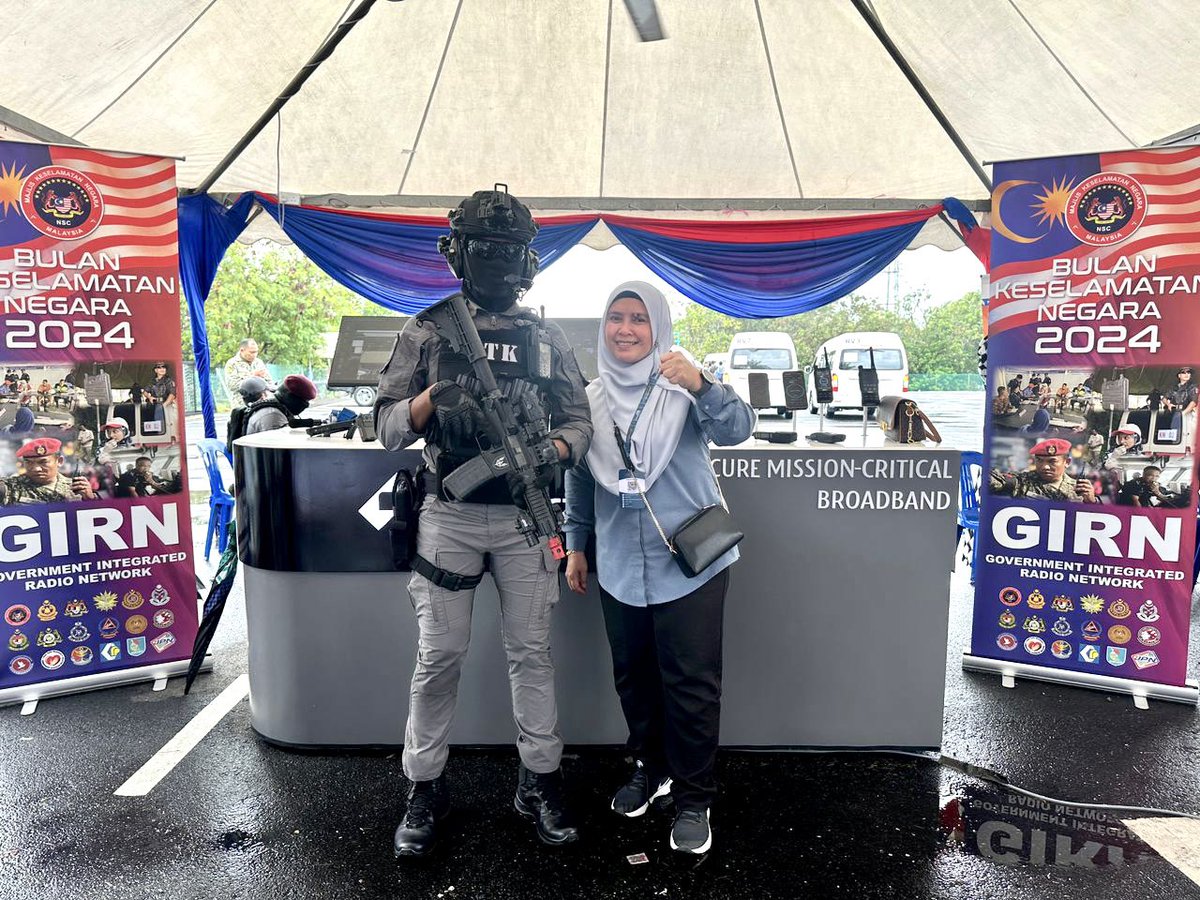 Hanifah_Abd's tweet photo. Latih Amal Keselamatan Menyeluruh (Ex-Comsec) 9-12 Ogos 2024 di Melaka Energy Park Melaka 

#GIRN
#keselamatanstrategikpuncakemenangan https://t.co/MfEA6RHKF2