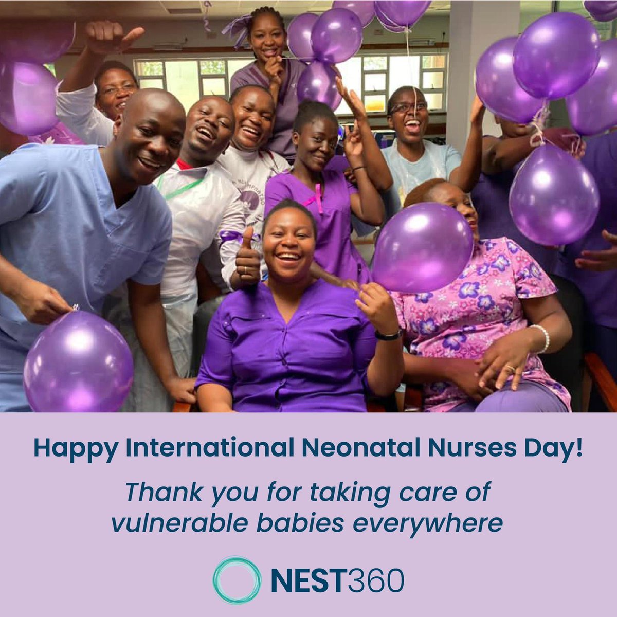 To all neonatal nurses, I salute you. 

As we celebrate today, know that all your effort is not in vain. Every small step we take together is taking us closer to ensuring every newborn everywhere has a chance to survive and thrive

Happy neonatal nurses day <a href="/NEST360org/">NEST360</a>