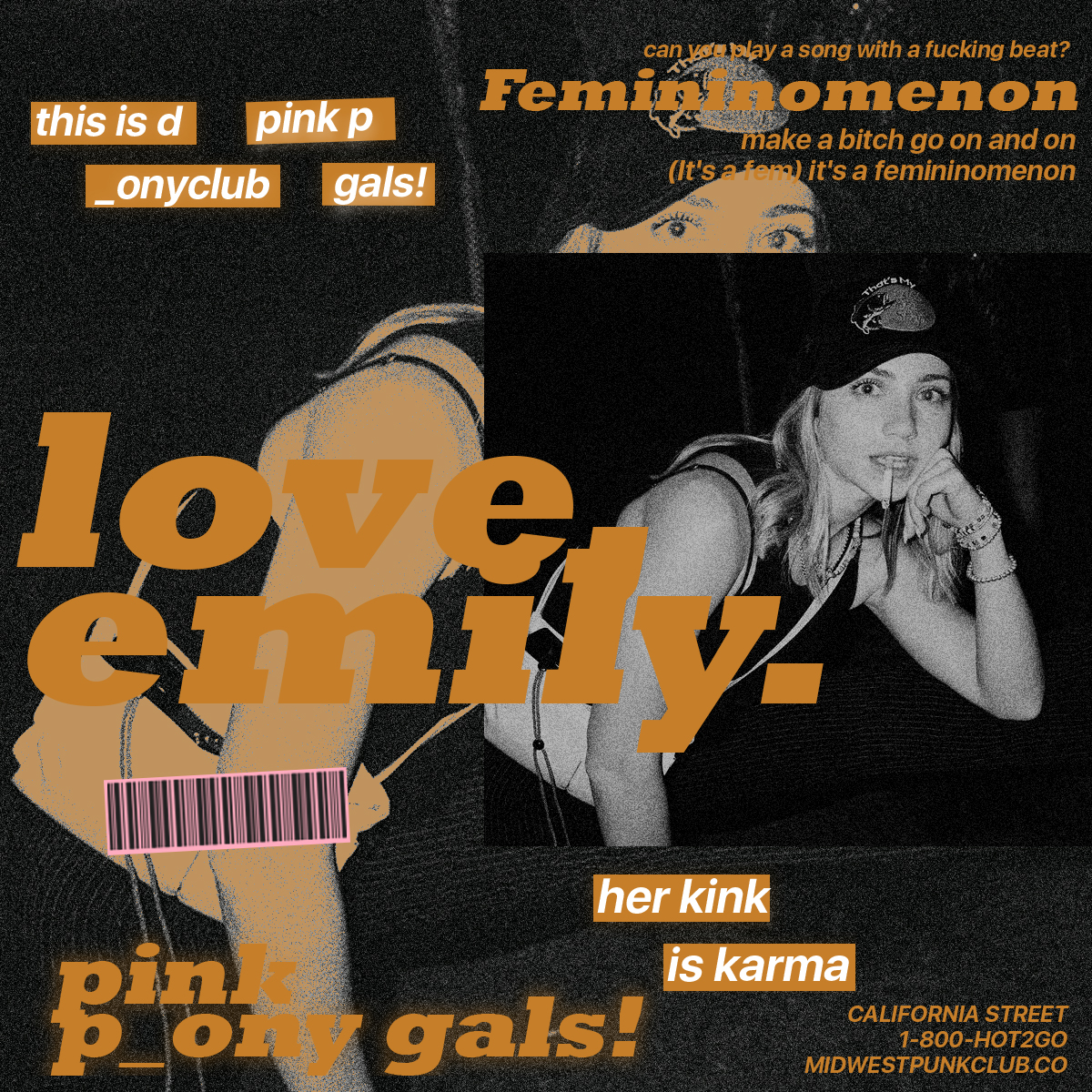 999 ★ this is #p_onygals Emily officially signing out from the club.
