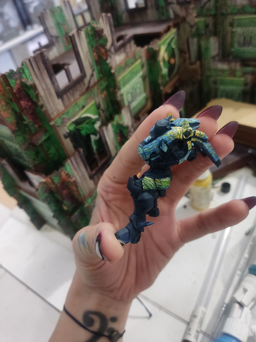 Mandarmina40K's tweet photo. #WIP continuamos con el reto. Starry Night/24 h
#infinitypaintcontest
#infinitypeoplechoice https://t.co/JVjr6373b1