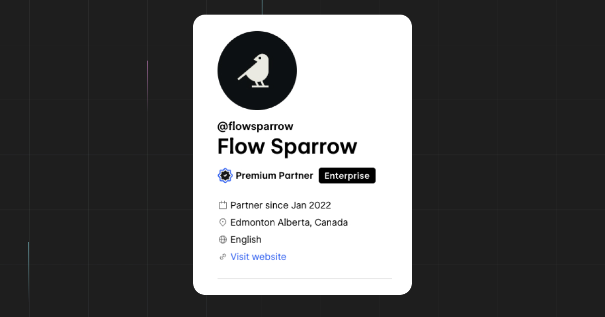 Fancy new badge over on our <a href="/webflow/">Webflow</a> profile 👀 

Webflow recently revamped their partner program with a major investment in education, resources, and much more to come. 

Couldn't be more proud to be a part of this program and very excited for this next evolution. 🚀