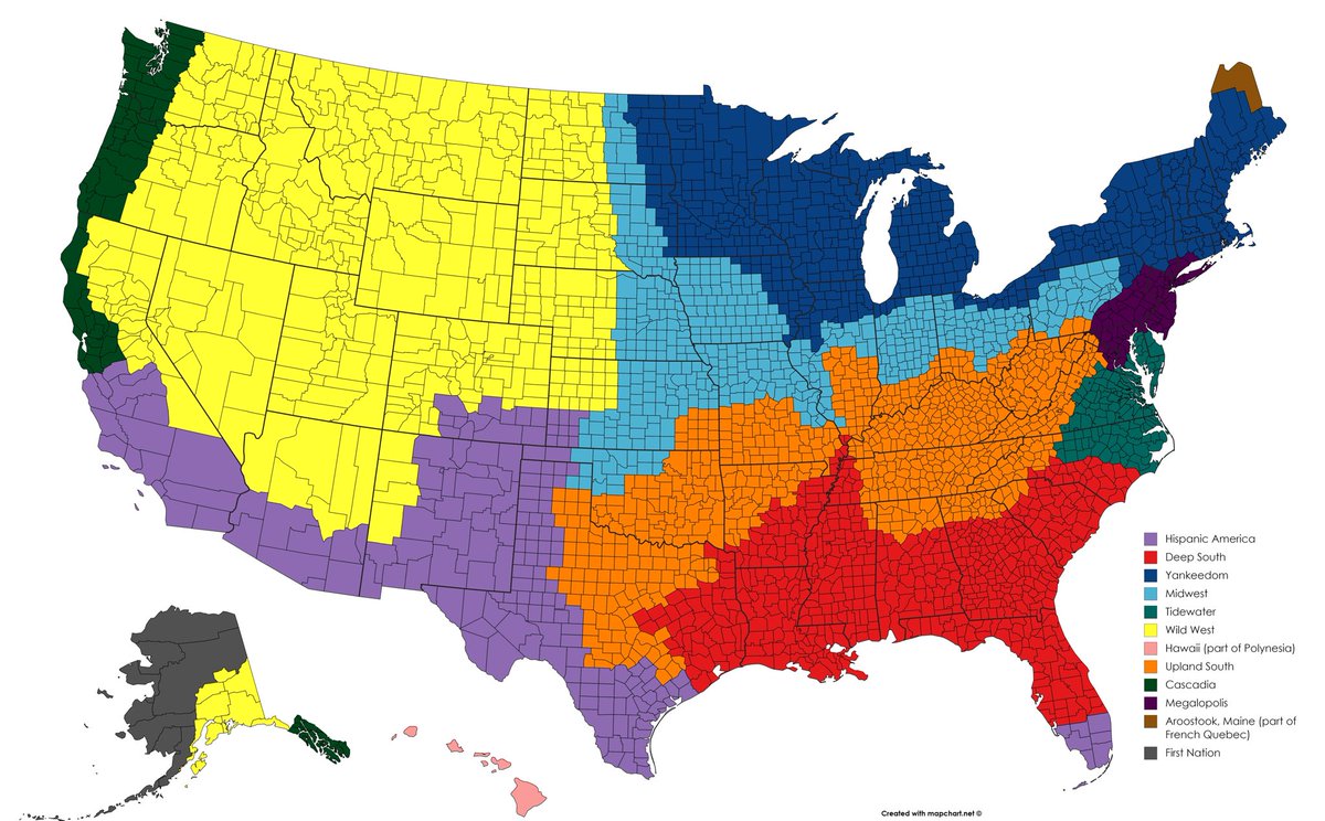ghosttowndownn's tweet image. I’m making a thread on the various cultures throughout the US since there seems to be a lot of xenophobia and dismissal of bipoc groups in the US. Non Americans see us all as one white country with the same way of life or something and it’s annoying so … here we are (🧵):