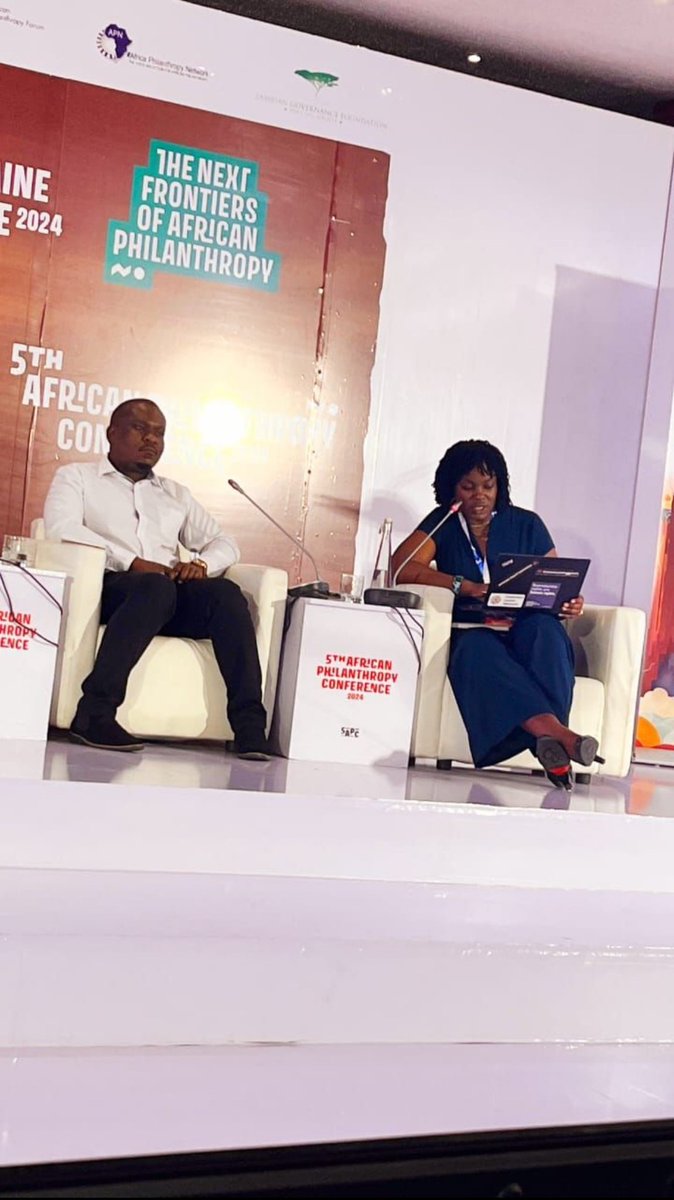 NamatiKenya's tweet photo. ICYMI: Namati’s @ongeso, @adjems10 &amp; @sonkita joined the #5thAfricanPhilanthropyConference in Zimbabwe hosting a panel discussion on how #legalempowerment offers a sustainable &amp; inclusive path for Africa's environmental future. 
#5thAPC #AfPhilConf2024 https://t.co/P9imj27DiJ