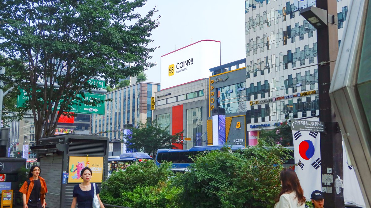 coin98_wallet's tweet photo. 안녕하세요 [annyeong haseyo]

Coin98 seen in the heart of Seoul, South Korea🇰🇷

#ForEveryoneToThrive https://t.co/2sy1xLufPo