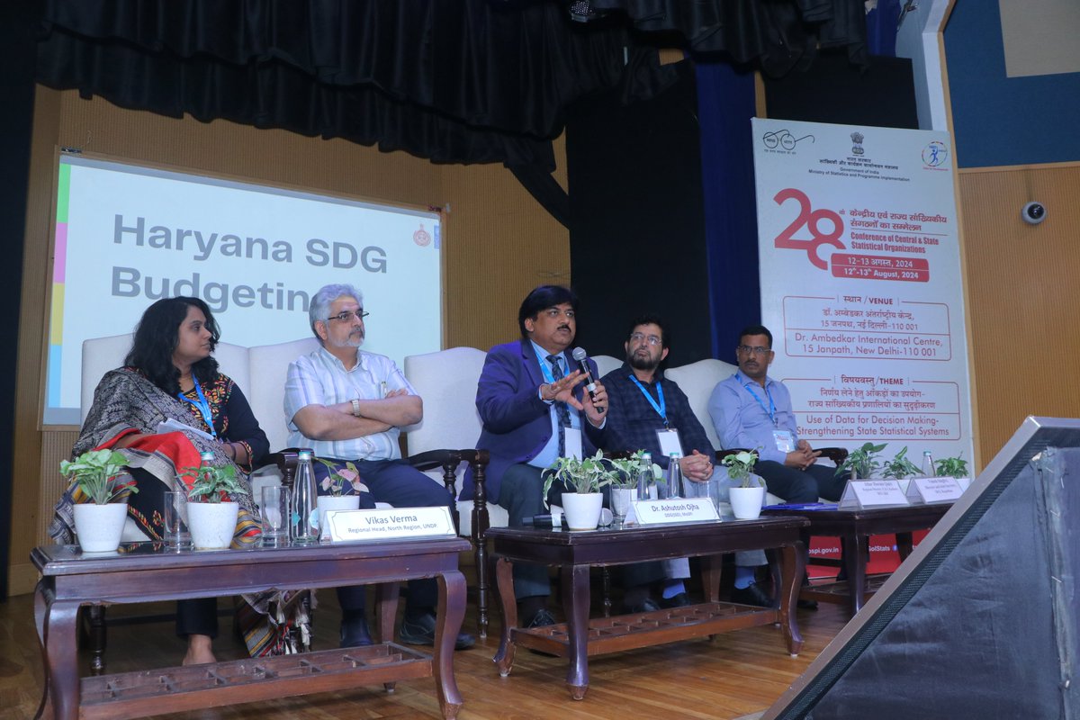 SDGCCNagaland's tweet photo. OSD(Planning) &amp; SDG Nodal Officer, Smt. @Nayanask, IES shared insights on 'SDG District Road Maps: From Monitoring to Action' at the 28th CoCSSO, organized by Ministry of Statistics and Programme Implementation in New Delhi.

@MyGovNagaland @dipr_nagaland https://t.co/994XUEQOEP